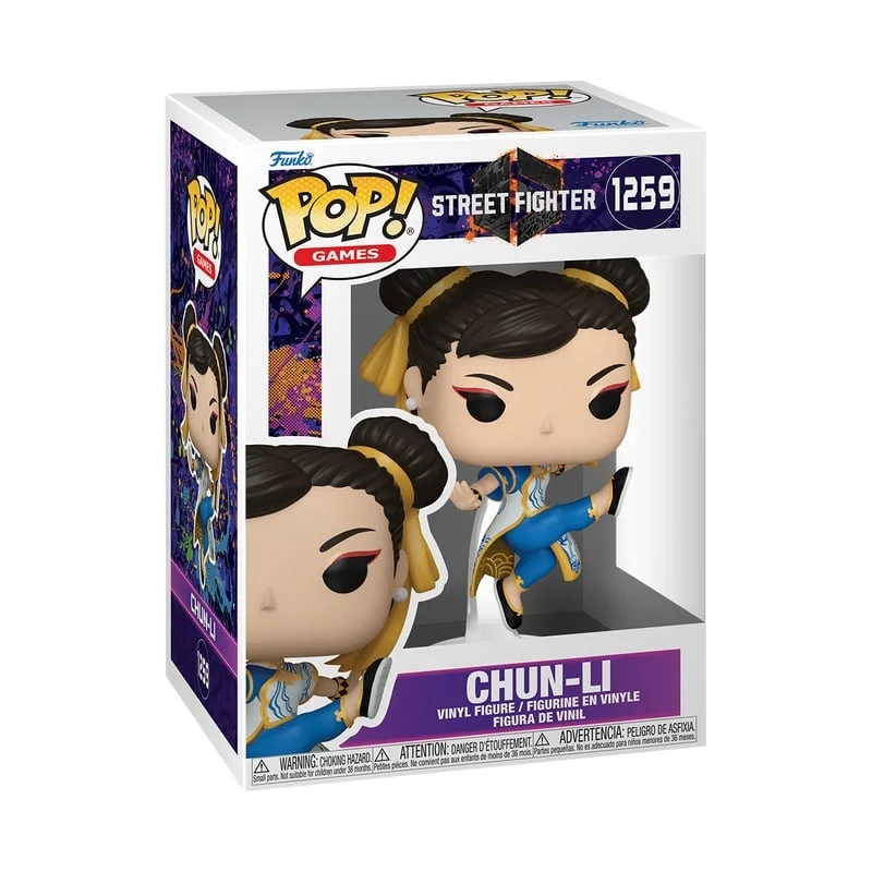 Street Fighter 6 POP! Games Vinyl Figure Chun-li 9 cm